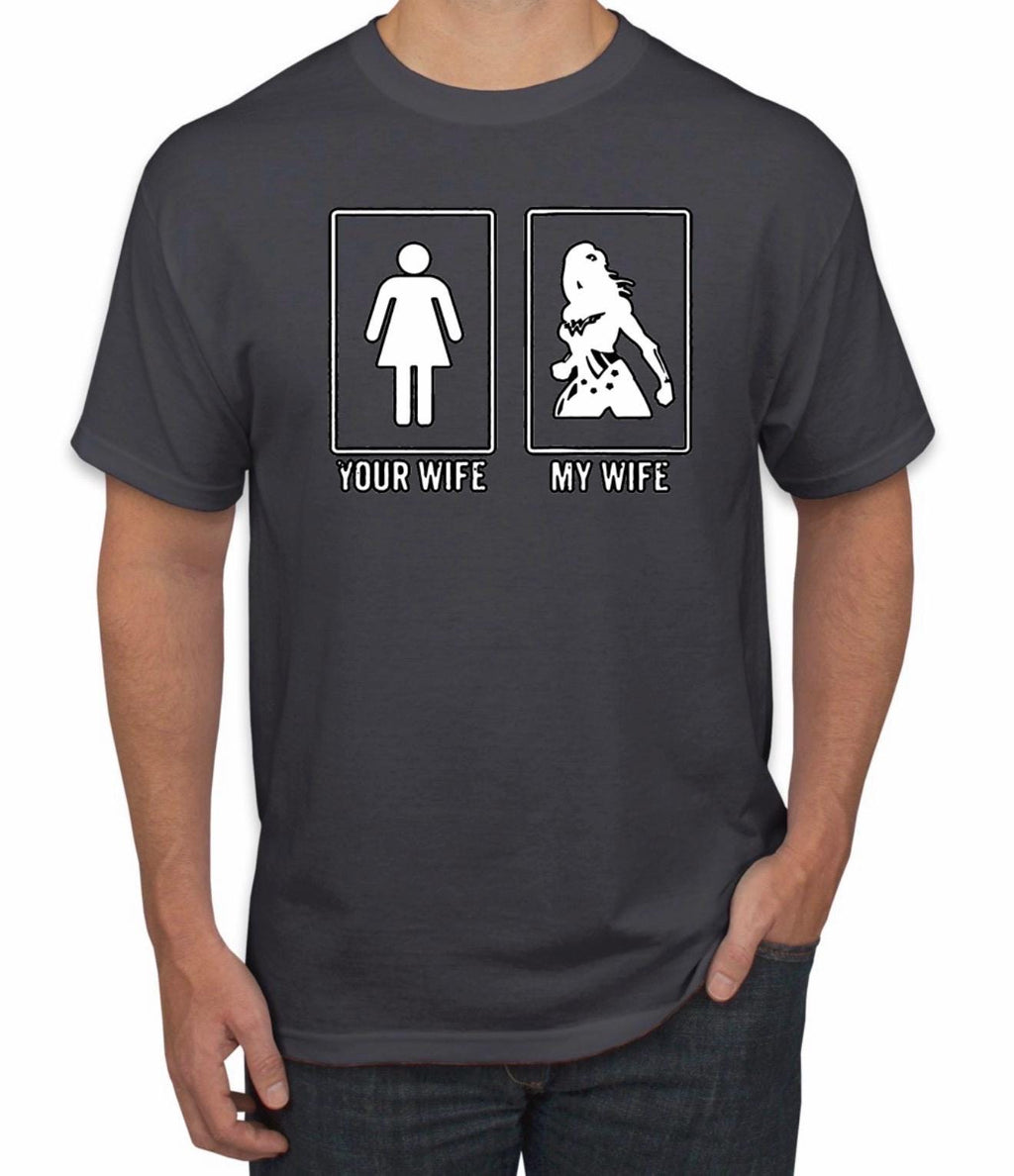 Your Wife My Wife Shirt, SuperWife Superhero Tee, Fathers Day Men Graphic Tshirt, Gamer Wife Tee, Nerd Humor Shirt, Funny Husband Gift
