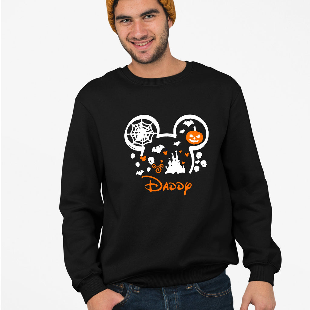 Halloween Disney Matching Sweatshirt, Spooky Hubby Wifey Tee