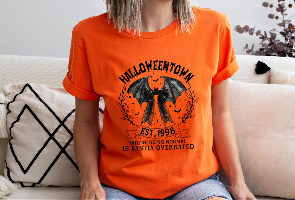 Halloweentown University T-Shirt, Gothic Halloween Shirt