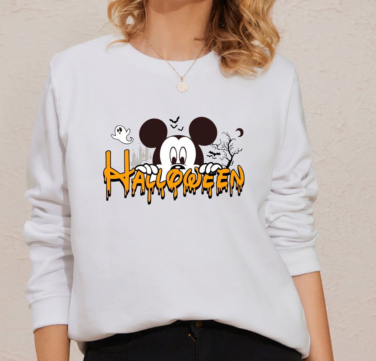 Mickey Halloween Sweatshirt,Disney Halloween Trip Shirt,Disneyland Halloween Tee,Disneyworld Kids Tee,Disney Matching Shirt, Kids Tee