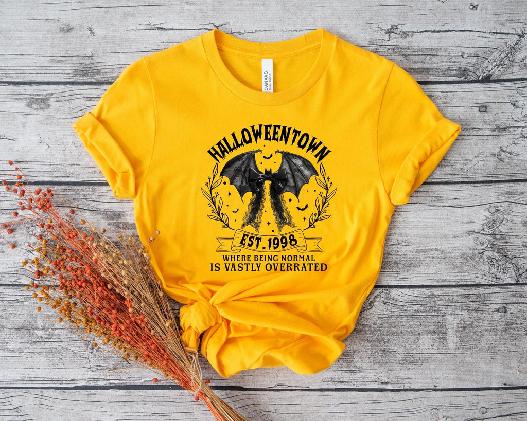 Halloweentown University T-Shirt, Gothic Halloween Shirt