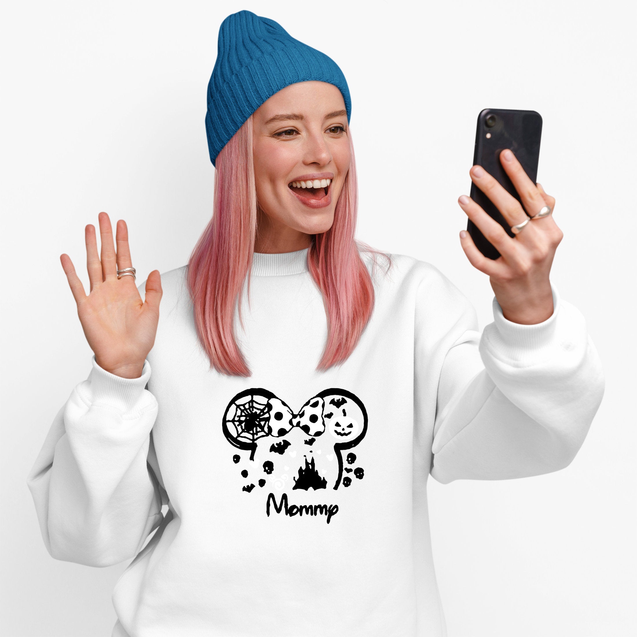 Halloween Disney Matching Sweatshirt, Spooky Hubby Wifey Tee