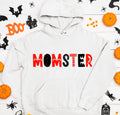 MOMSTER Halloween Hoodie, Funny Ghost Mom Sweatshirt
