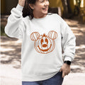 Vintage Mickey Pumpkin Halloween Sweatshirt, Spooky Season Fleece