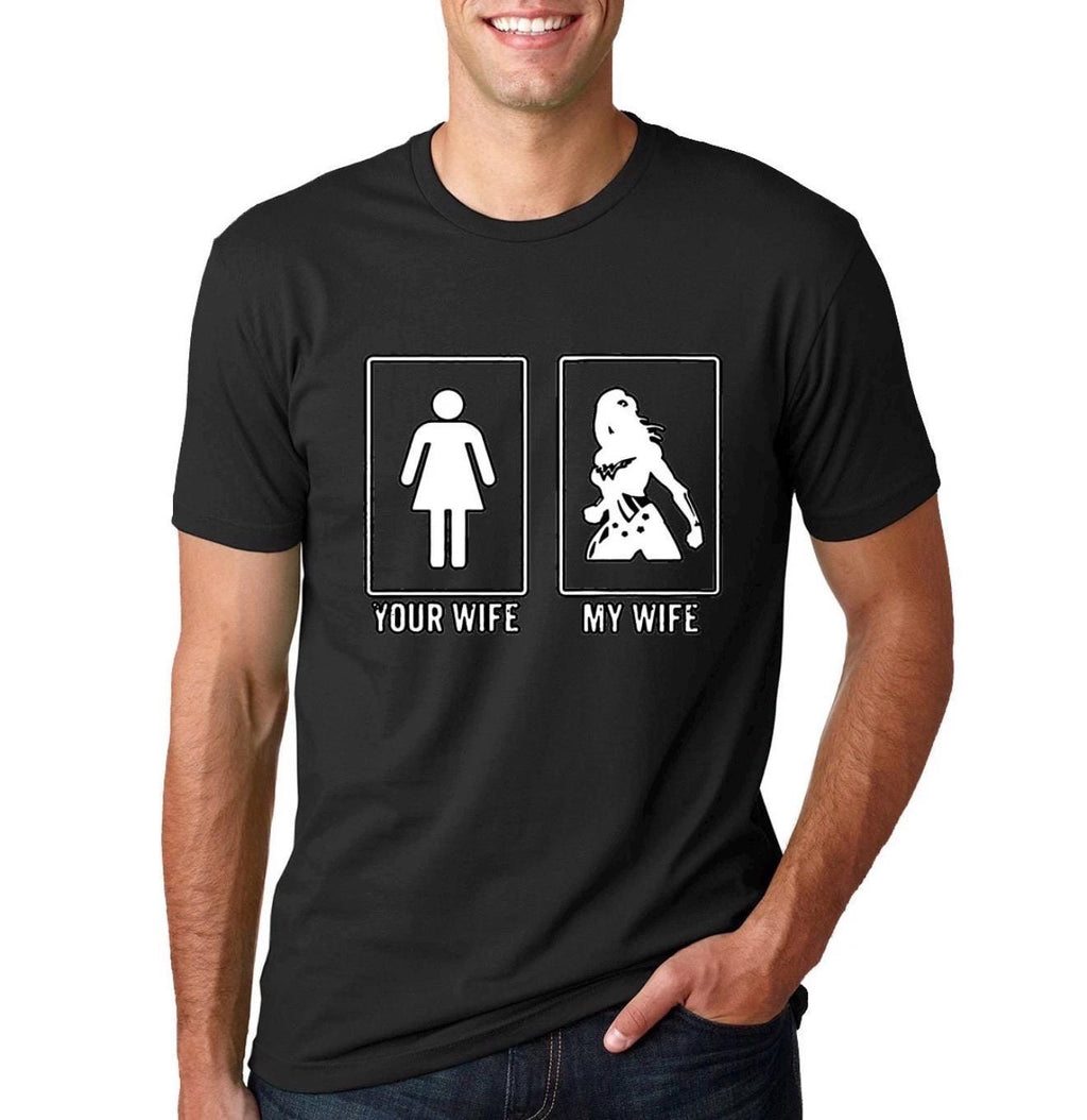 Your Wife My Wife Shirt, SuperWife Superhero Tee, Fathers Day Men Graphic Tshirt, Gamer Wife Tee, Nerd Humor Shirt, Funny Husband Gift