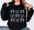 Coquette Gothic Halloween Hoodie, Spider Web Bow Design, Unisex Cotton Blend, Spooky Season Sweater