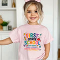 First Day of School Kids Graphic T-Shirt, New Friends New Lessons Tee
