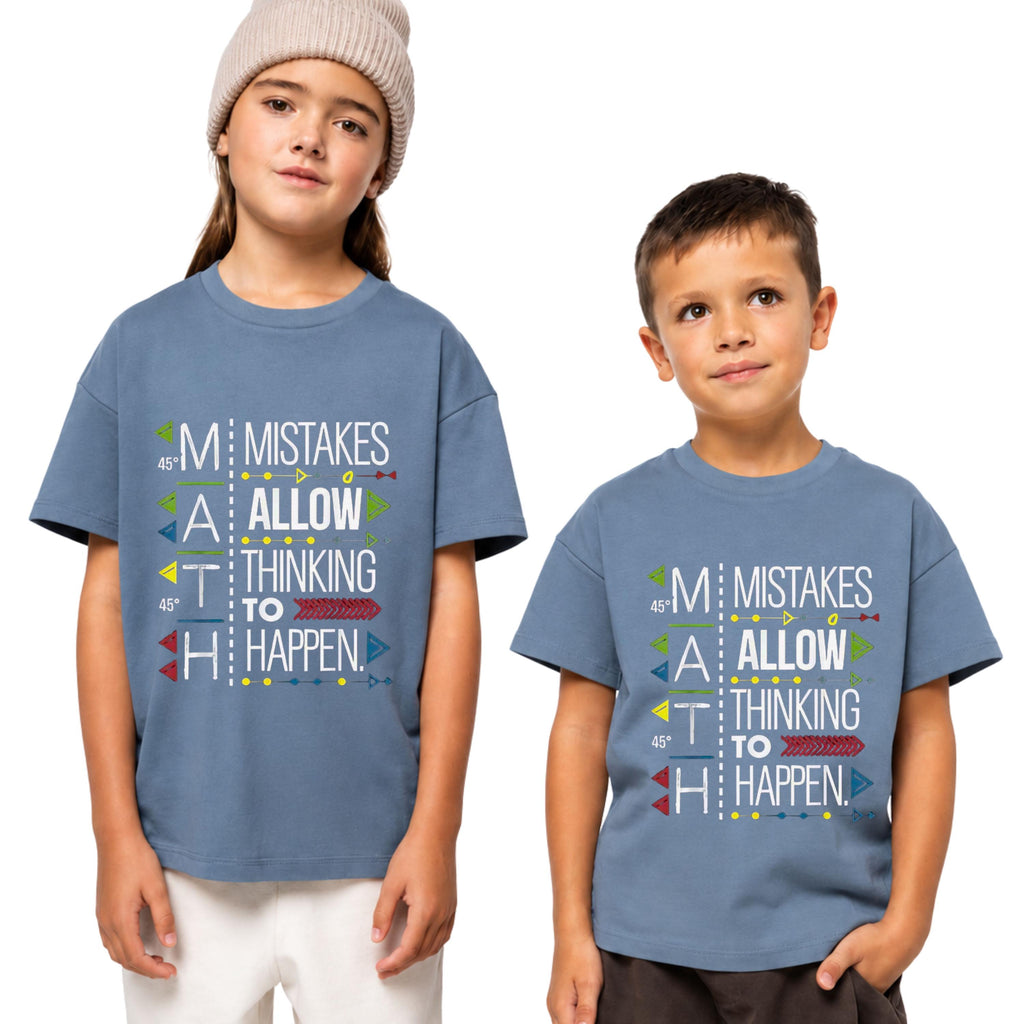 Math Teacher Shirt, Mistakes Allow Thinking Happen, Educational Tee