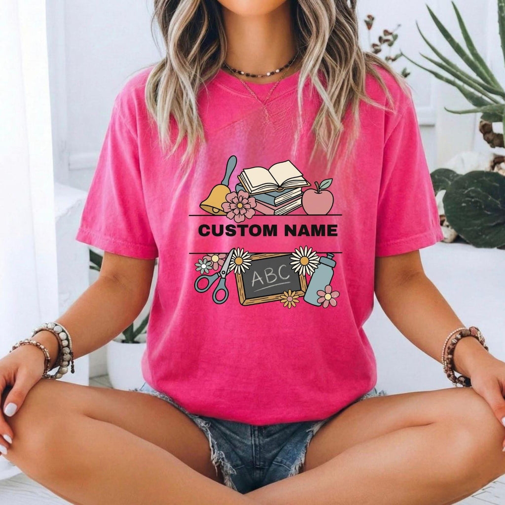 Personalized Teacher Name Shirt, Classroom Apparel, Back to School Gift