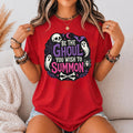 Gothic Halloween Shirt, Be The Ghoul You Wish To Summon Tee, Spooky Ghost Graphic