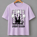 Pastel Halloween Ghost Haunted House Shirt, Spooky Season Fall Graphic Tee