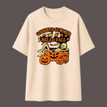 Skeleton Pumpkin Halloween Shirt, Retro Autumn Graphic Tee, Spooky Season Apparel
