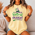 Witch Please Halloween Graphic Tee, Witchcore Spooky Season Shirt