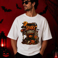 Spooky Skeleton Cowboy Halloween Shirt, Western Graphic Tee, Spooky Vibes
