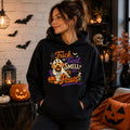 Dog Mom Halloween Hoodie, Trick or Treat Smell My Paws, Spooky Dog Lover Gift