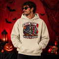Skeleton Halloween Hoodie, Scream Team Sweatshirt, Horror Graphic Tee, Dark Americana Gothic Streetwear, Spooky Streetwear