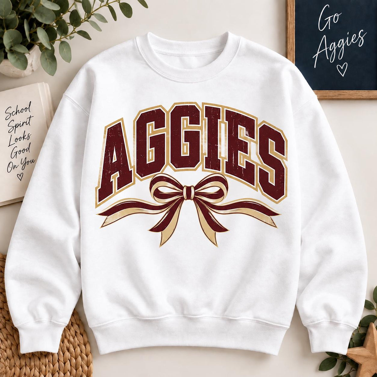 Custom Watercolor Rebels Sweatshirt, Cheer Team School Spirit Shirt (Made to Order)