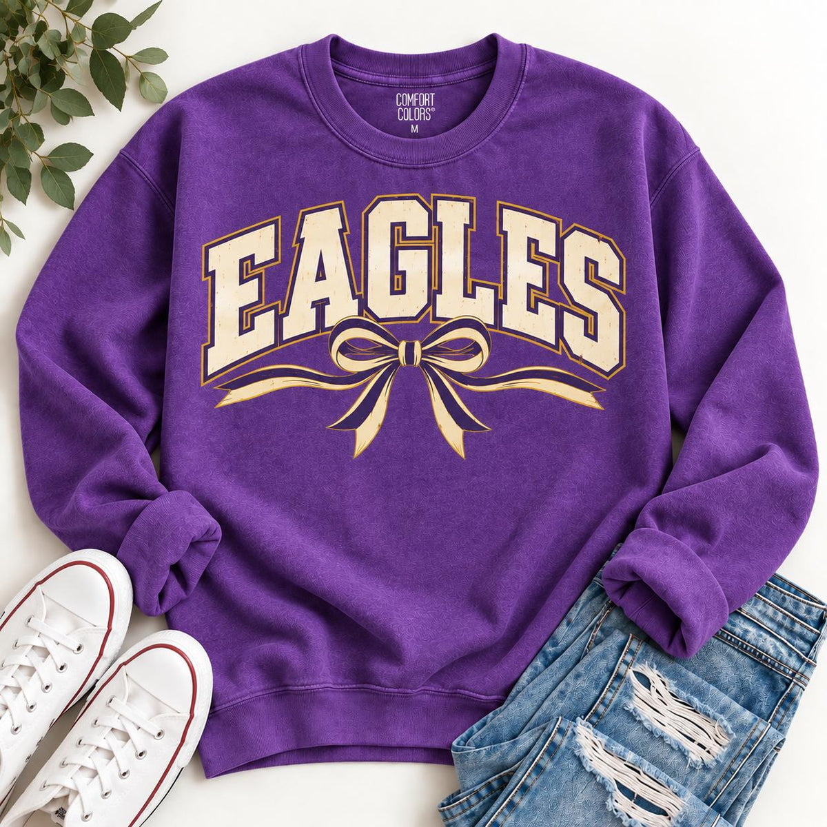 Custom Watercolor Rebels Sweatshirt, Cheer Team School Spirit Shirt (Made to Order)