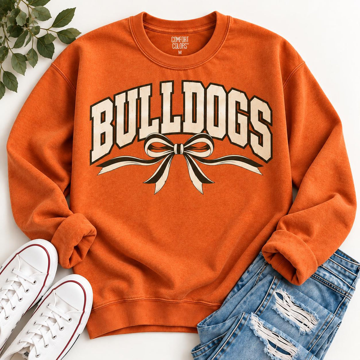 Custom Watercolor Rebels Sweatshirt, Cheer Team School Spirit Shirt (Made to Order)