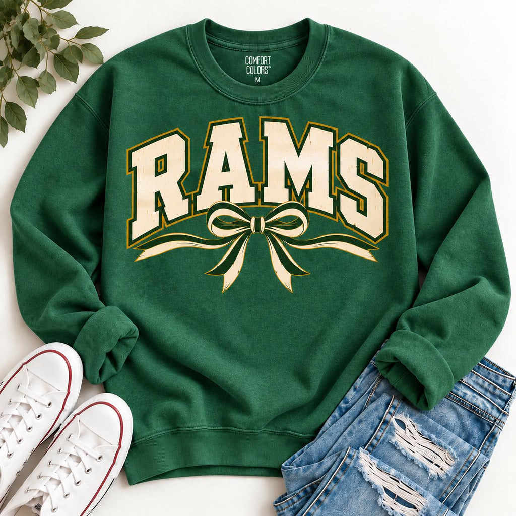 Custom Watercolor Rebels Sweatshirt, Cheer Team School Spirit Shirt (Made to Order)