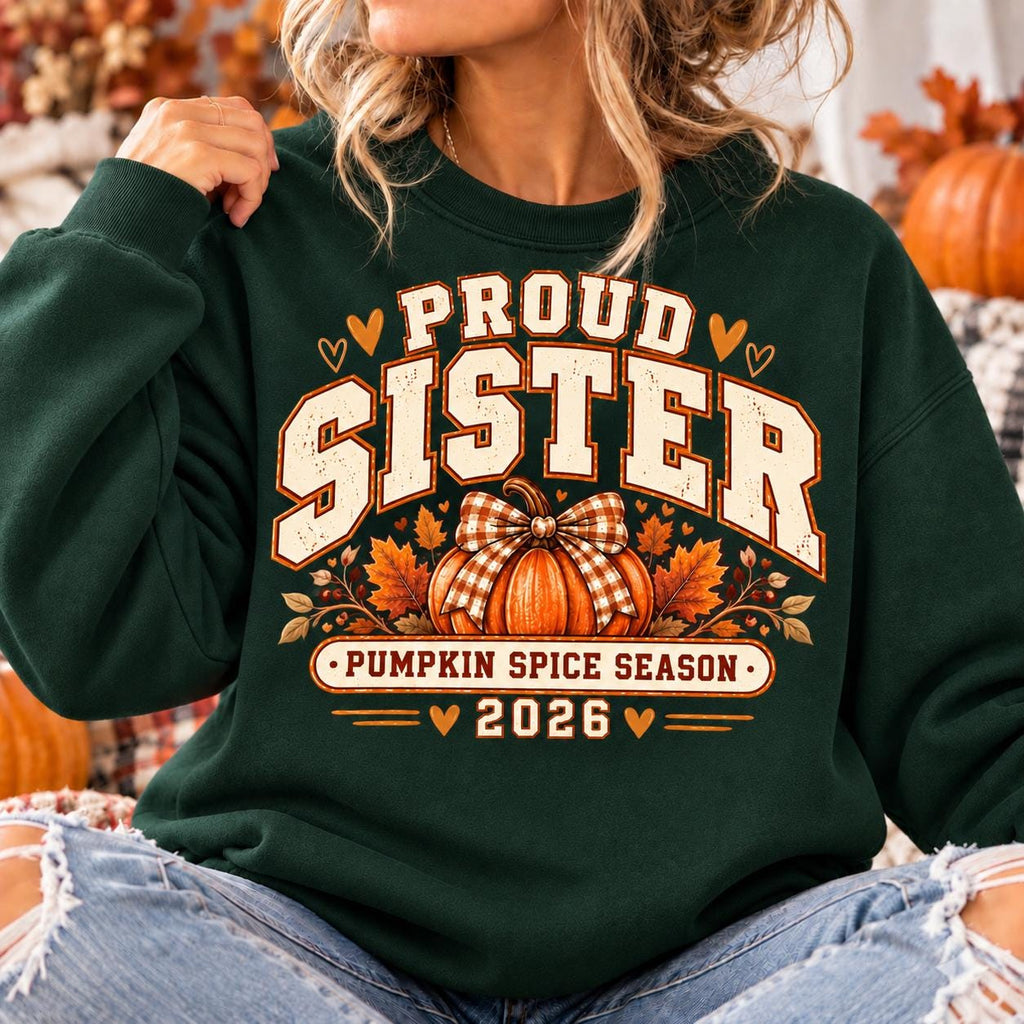 Custom Grandma Sweatshirt, Mama Pumpkin Sweatshirt, Family Fall Matching Shirts, Personalized Autumn Gift
