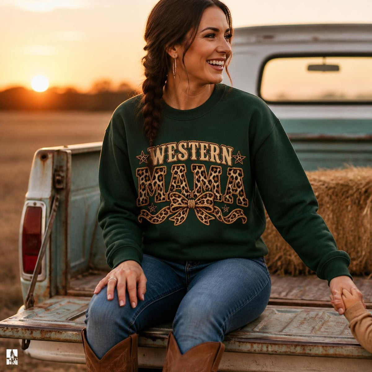 Western Mom Shirt, Mama Crewneck Leopard, Cowgirl Birthday Shirt, Country Mom Tee, Western Mama Sweater