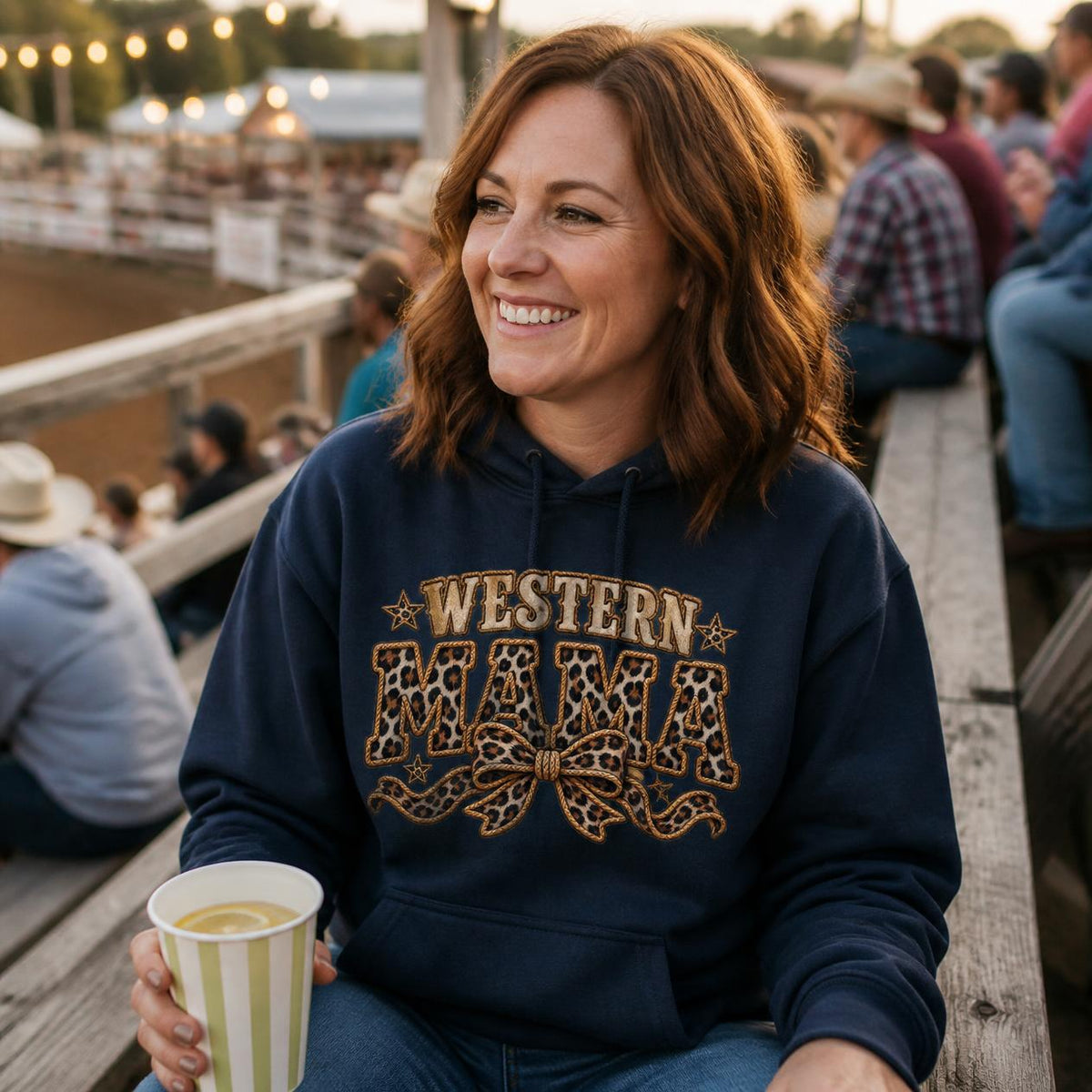 Western Mom Shirt, Mama Crewneck Leopard, Cowgirl Birthday Shirt, Country Mom Tee, Western Mama Sweater